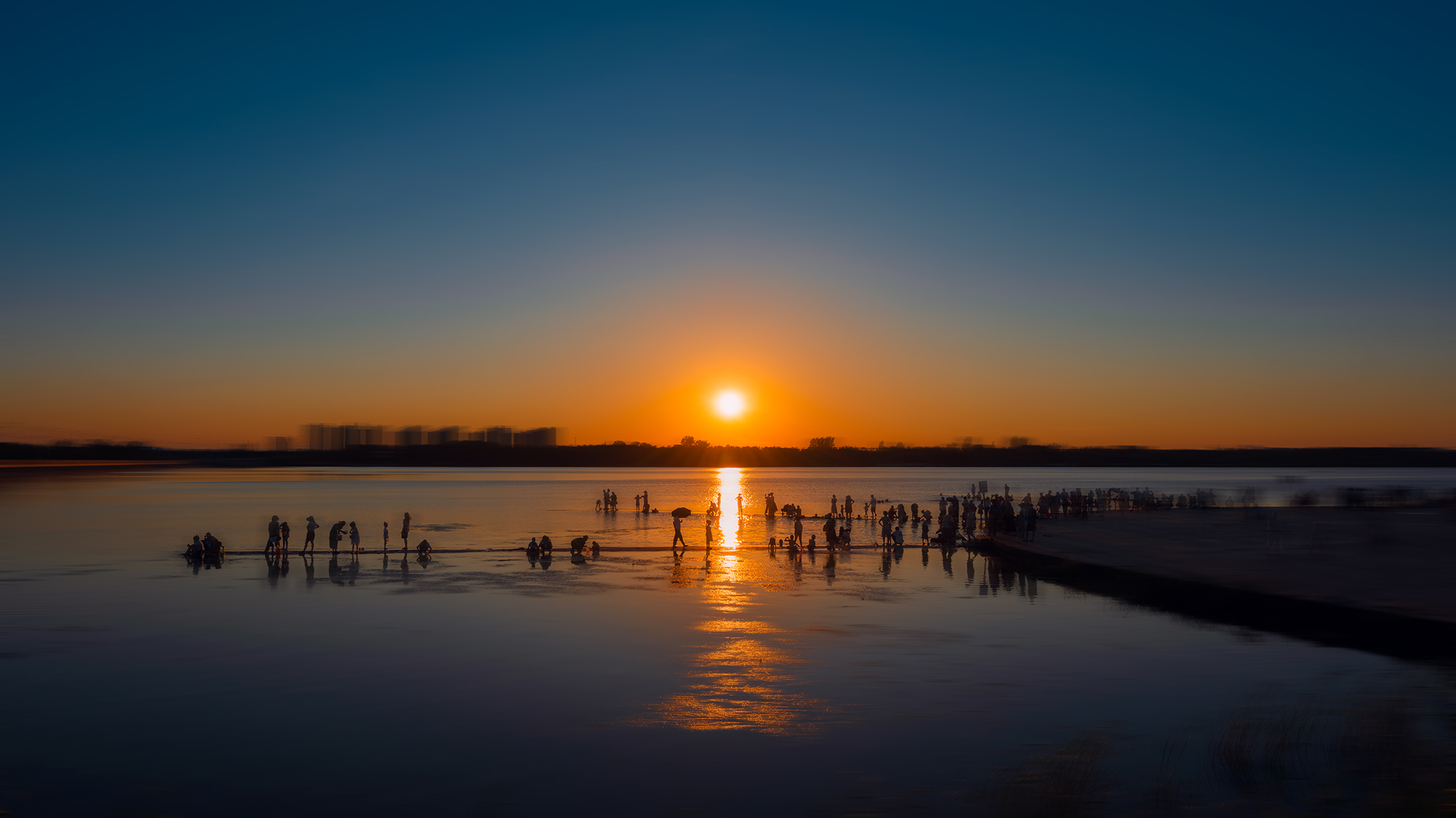 魅力夕阳